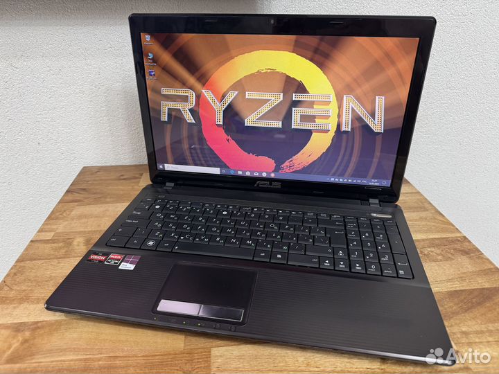 Игровой Asus идеал 4 ядра A6 8Gb SSD 2 видюхи