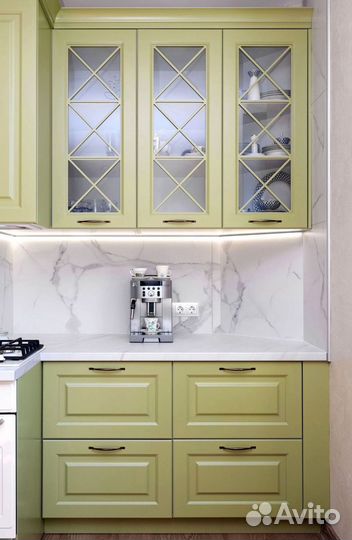 Скандинавский кухонный гарнитур на заказ