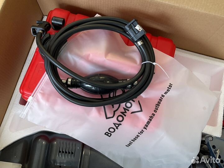 Лодочный мотор sea pro 5 + бак + шланг