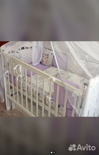 Бортики в кроватку