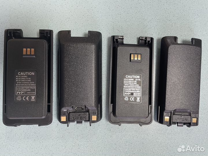 Новые аккумуляторы для раций TYT MD-UV390