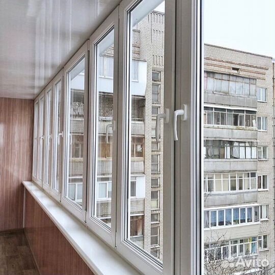 Остекление балконов и лоджий