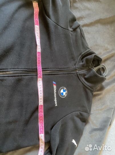 Кофта(зип худи) puma bmw motorsport