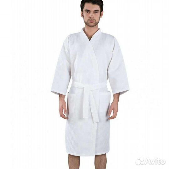 Халат мужской вафельный хб