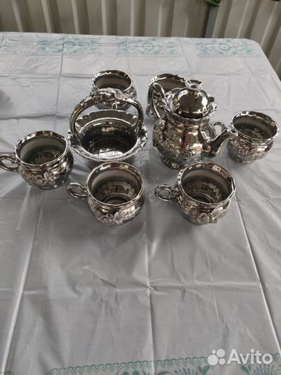 Сервиз чайный фарфор