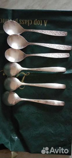 Ложки и ножи мельхиор