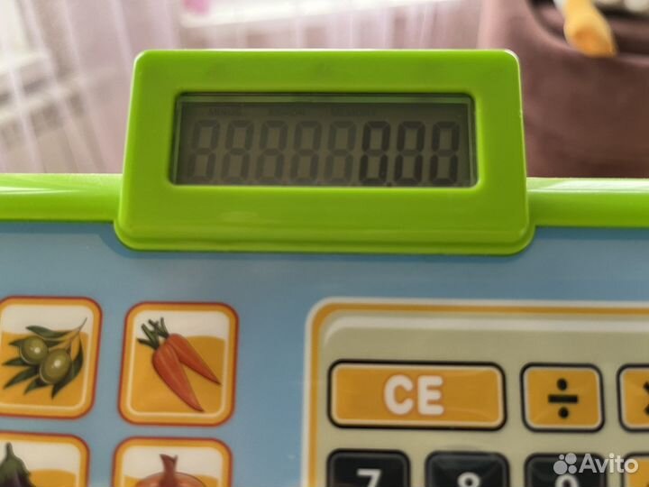 Игрушечный кассовый аппарат