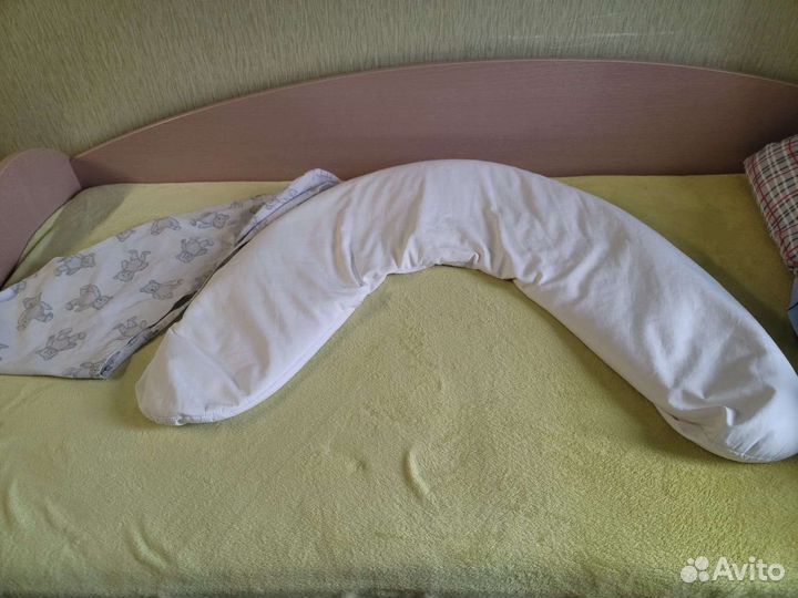 Подушка для беременных с шариками