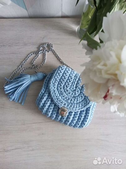 Сумка вязанная