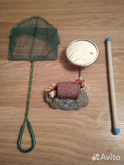 Клетка + ножницы для стрижки + принадлежности