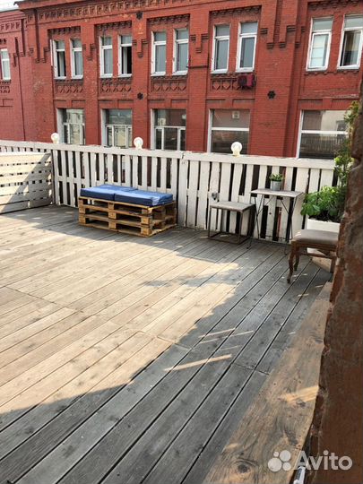 Лофт с террасой для праздников, дней рождений