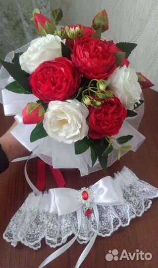 Свадебный букет дублер невесты