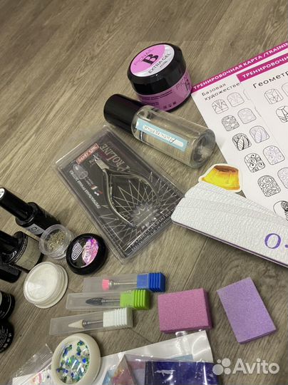 Набор для маникюра #2, и наращивания, цена за все