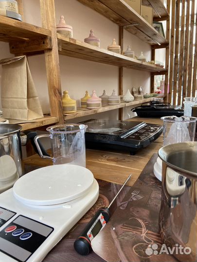 Готовый бизнес в центре города мастерская свечей