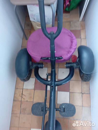 Детский трехколесный велосипед бу