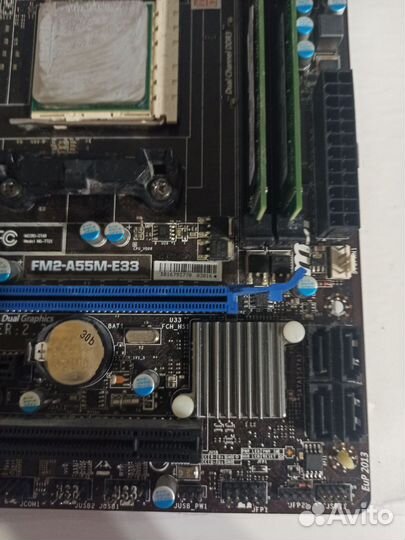 Материнка FM2-A55M-E33 в связке с AMD-A10-6700