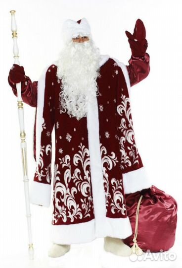 Дед Мороз боярский-профессиональный костюм