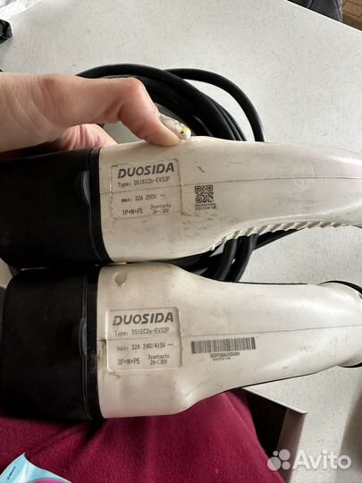 Зарядный кабель type 2 duosida