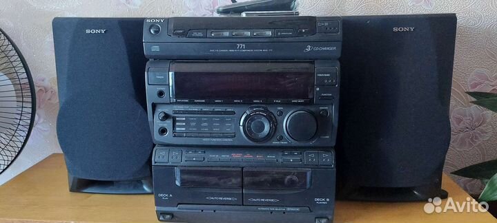 Музыкальный центр sony HCD-H771