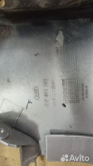 Накладка на порог задняя правая (наружная) Audi A6