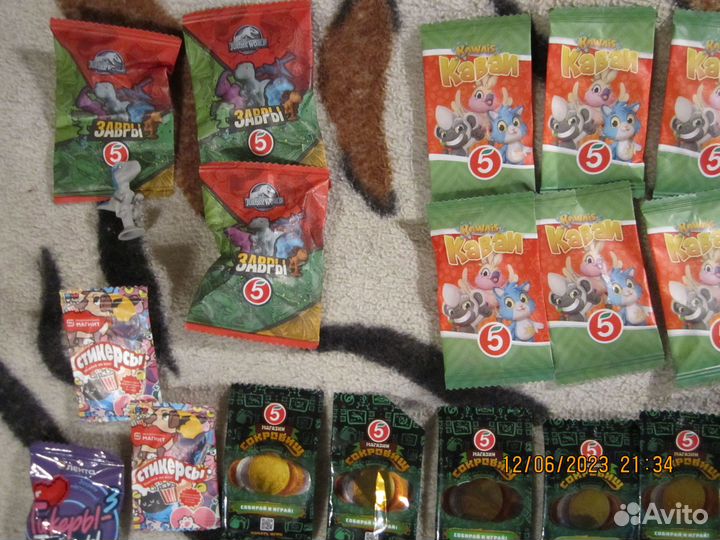 Игрушки из Пятёрочки, Ленты,Магнита