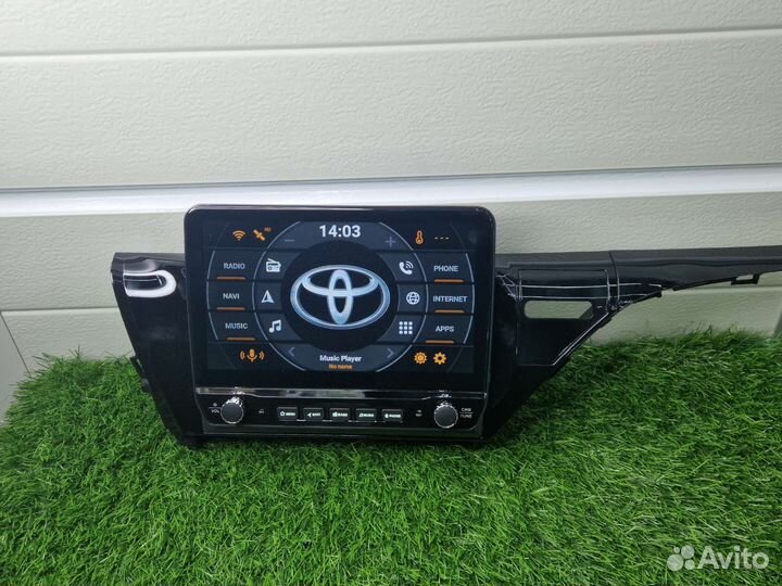 Магнитола Андроид Тесла Тайота Камри 70 10.3дюйма