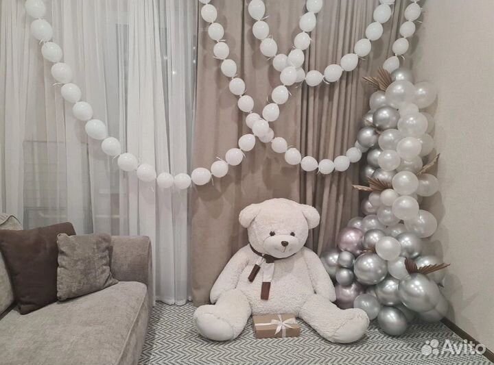 Декор, оформление шарами