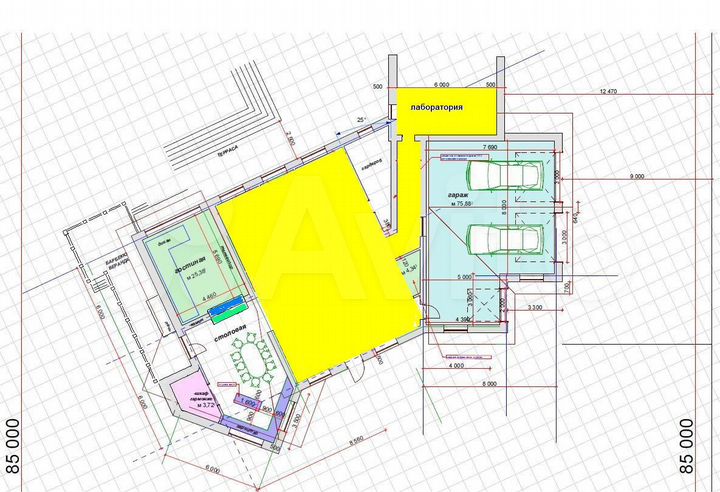 Дом 400 м² на участке 50 сот.