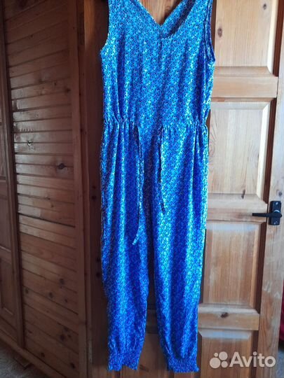 Женский летний брючный комбинезон