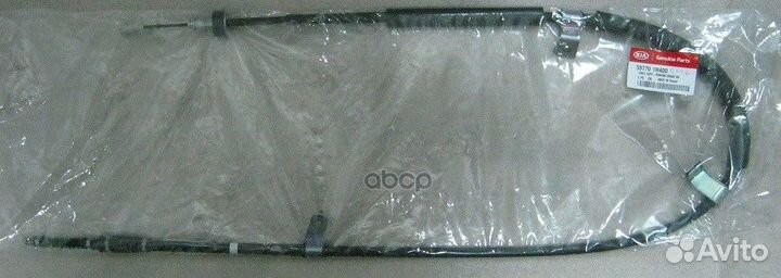 Трос стояночного тормоза В пластиковой оболочке