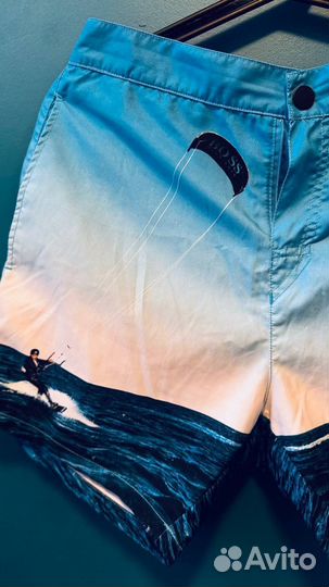 Плавательные мужские шорты Hugo Boss оригинал