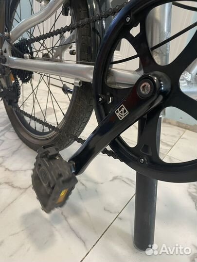 Складной велосипед Shulz серебристый