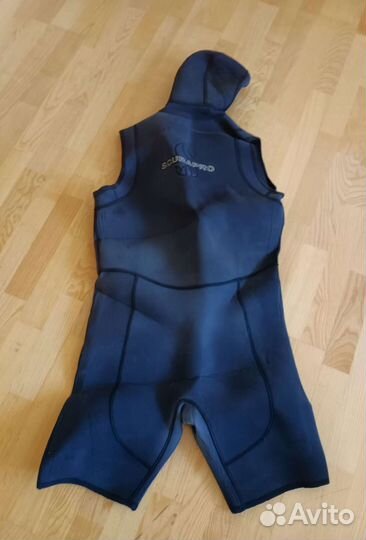 Гидрокостюм жилет 7 мм 58 размер