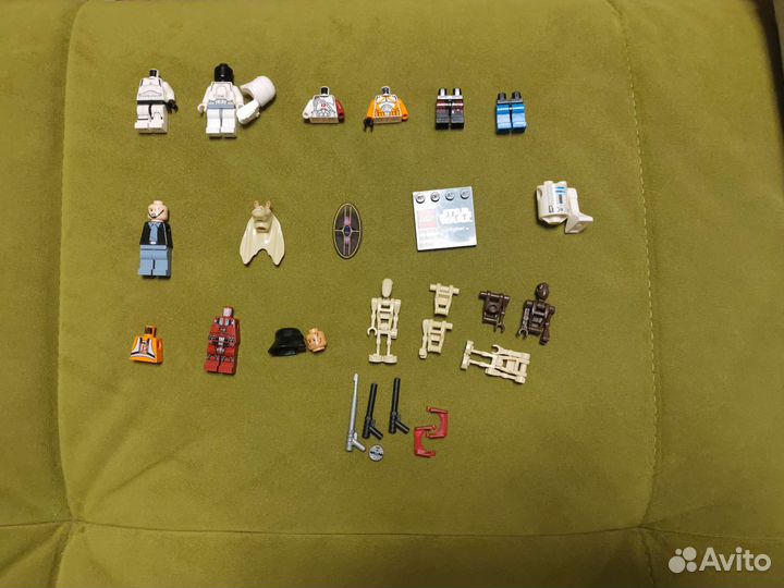 Lego минифигурки россыпью