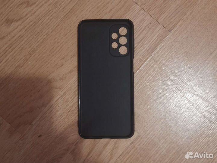 Чехол на samsung a23 черный