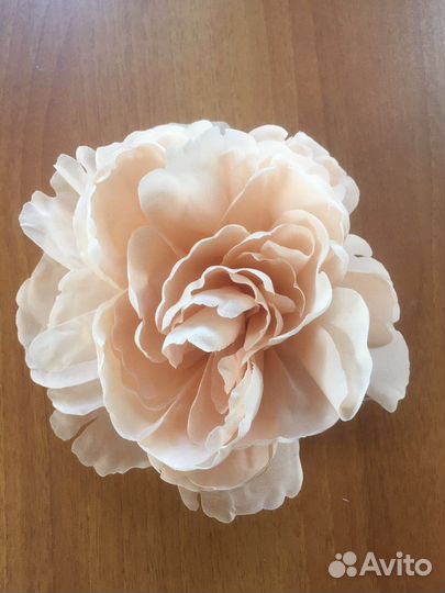 Брошь цветок. Чокер. Ручная работа