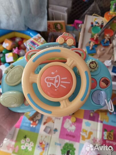 Детский руль игрушка