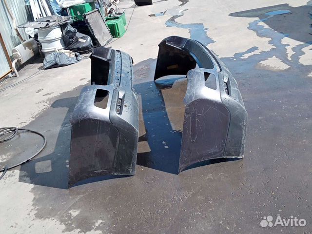 Бампер задний Toyota Highlander II 2010-2013 U40