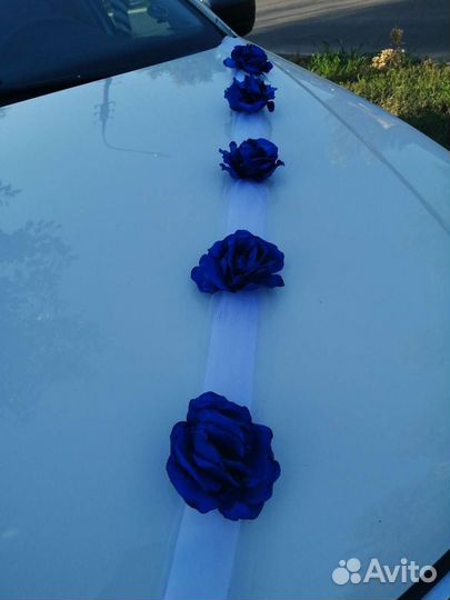 Свадебные ленты на машину