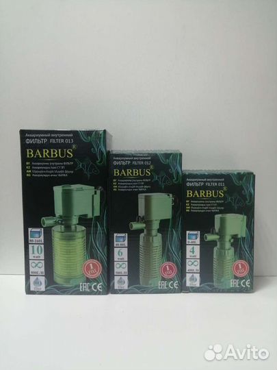 Фильтры для аквариума Barbus