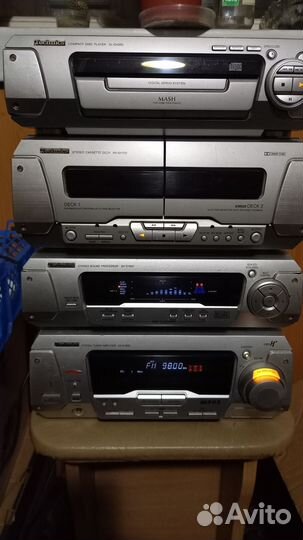 Музыкальный центр technics блоками