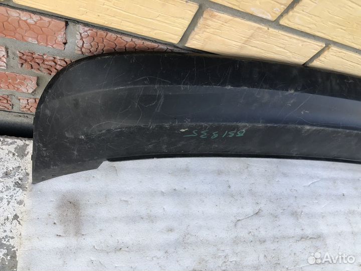 Спойлер бампера заднего Rapid, оригинал, б/у