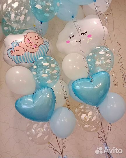 Воздушные шарики с гелием