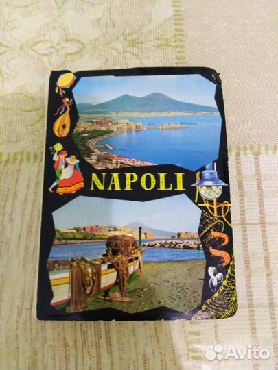 Открытки - раскладушки СССР(Помпеи, Рим и др. )