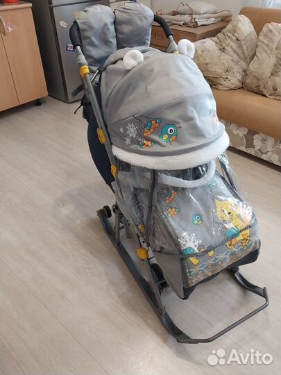 Санки коляска