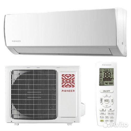 Кондиционеры Pioner kfri25MW/kori25MW с фильтрами