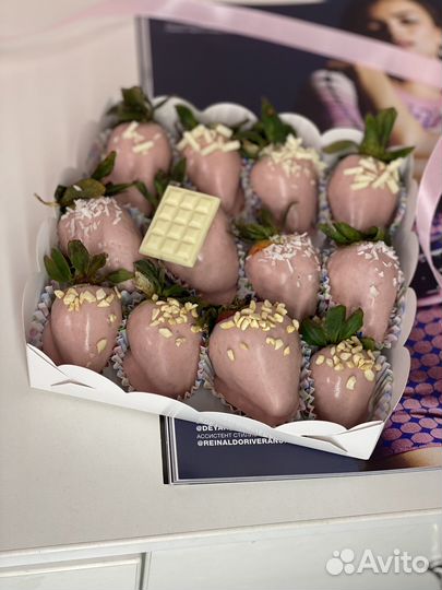 Клубника в шоколаде Букет Подарок Новый год