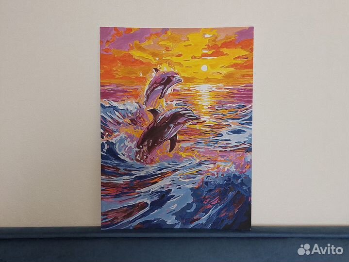 Готовая картина по номерам