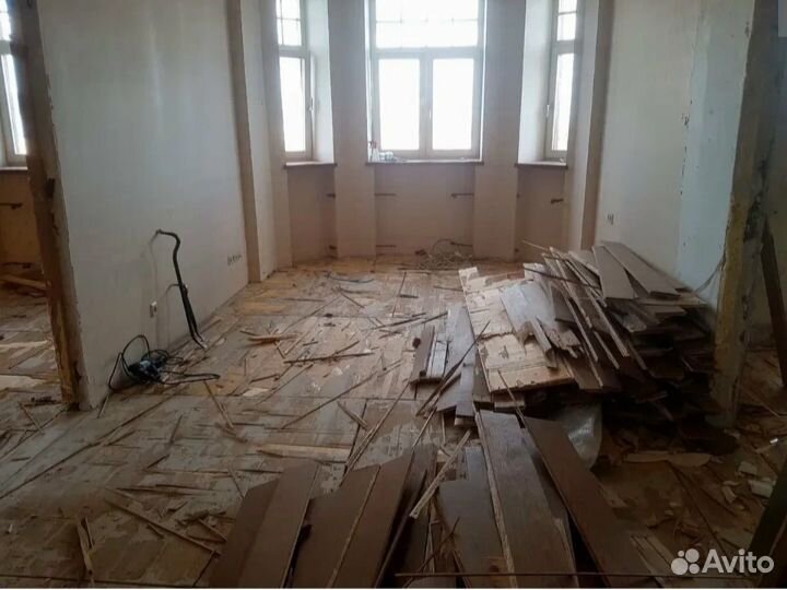 Демонтажные работы снос