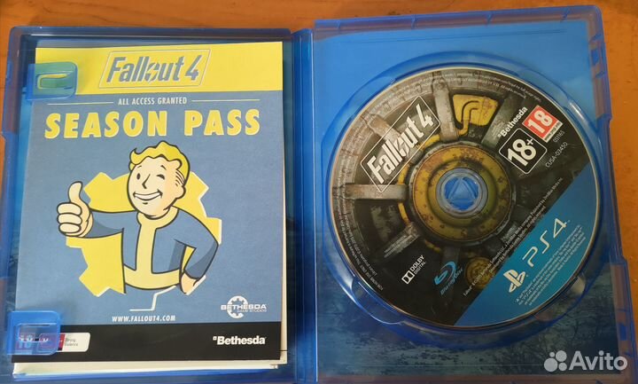 Диск Fallout 4 для ps4, ps5